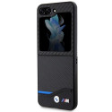 BMW Leather Carbon case for Samsung Galaxy Z Flip 5 - black