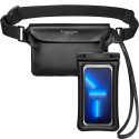 Spigen Aqua Shield A621 waterproof hip bag + floating case - black