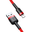 Baseus Cafule USB-A / Lightning 2.4A QC 3.0 cable 1 m - red