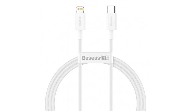 Baseus Superior Series USB-C / Lightning PD 20W 1 m cable - white