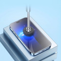 Baseus Full Screen Tempered Glass for iPhone 12 Pro Max with Speaker Cover 0.4mm + Mounting Kit
