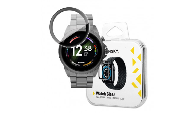 Wozinsky Full Glue Tempered Glass on Fossil Gen 6