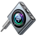 Joyroom JR-CB2 Bluetooth AUX transmitter for car, TV - gray