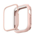 Uniq Moduo case for Apple Watch 4/5/6/7/8/SE/SE2 40/41mm - pink and white