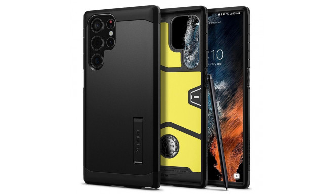 Spigen Tough Armor Case for Samsung Galaxy S22 Ultra - Black