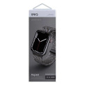 Uniq Aspen Braided Strap for Apple Watch 1/2/3/4/5/6/7/8/SE/SE2 44/42/45mm - Gray