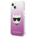 Karl Lagerfeld KLHCP13SCTRP iPhone 13 mini 5.4" hardcase pink/pink Choupette Head