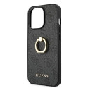 Guess GUHCP13L4GMRGR iPhone 13 Pro / 13 6.1" grey/grey hardcase 4G with ring stand