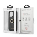 Guess GUHCP13L4GMRGR iPhone 13 Pro / 13 6.1" grey/grey hardcase 4G with ring stand