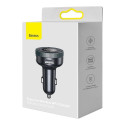 Baseus Enjoy FM transmitter car charger LED 2x USB / 3.5mm jack wireless MP3 player Bluetooth 5.0 3.