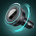 Baseus Enjoy FM transmitter car charger LED 2x USB / 3.5mm jack wireless MP3 player Bluetooth 5.0 3.