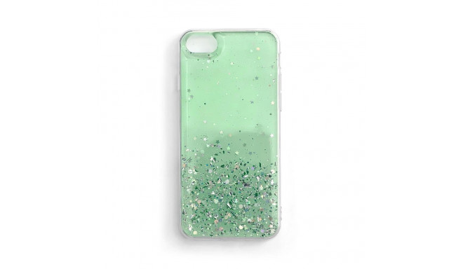 Wozinsky Star Glitter Shining Cover for Samsung Galaxy S21+ 5G (S21 Plus 5G) green