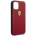 Ferrari FESPEHCP12SRE iPhone 12 mini 5.4" red/red hardcase On Track Perforated