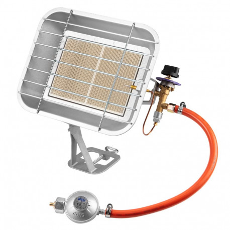 Promiennik gaasipõletiga balloonile reduktori ja voolikuga 4600W
