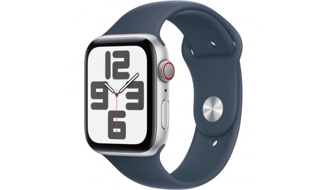 Nutikell Apple Watch SE GPS/LTE 44mm Silver/Storm Sport Band S/M