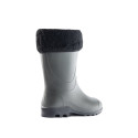 QUILTED MEN`S RUBBER BOOTS (46 SIZE)