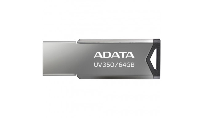 KEY USB ADATA UV350 64GB. SILVER