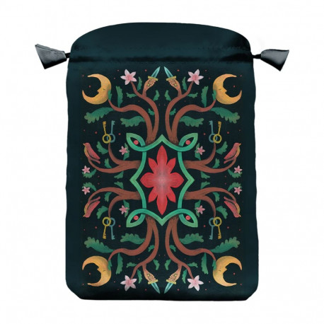 Lo Scarabeo Inspirational Wicca Satin Card Bag