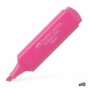 Fluorescent Marker Faber-Castell Textliner 1546 Cake Pink (10 Units)