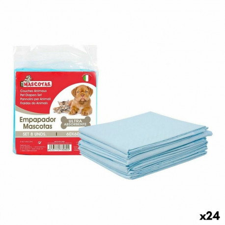 Imavad aluslinad kutsikatele MCT mascotas 60 x 60 cm (8 Tükid, osad) (24 Ühikut) (8 pcs)(60 x 60 cm)