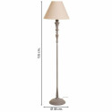 Grīdas lampa Alexandra House Living Balts Pelēks 220-240 V 38 x 154 x 38 cm