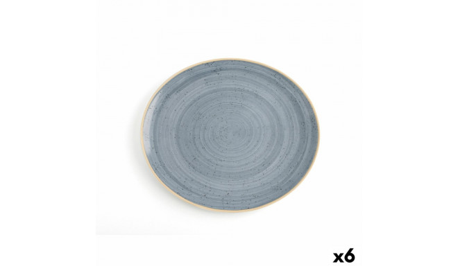 Lame taldrik Ariane Terra Sinine Keraamiline 30 x 27 cm (6 Ühikut)