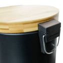 Rubbish Bin Kitchen Move   Black Matte back 30 L