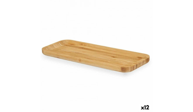 Snack tray Kinvara 90957 90957 Brown 29,5 x 1,6 x 11,5 cm Aperitif (12 Units)