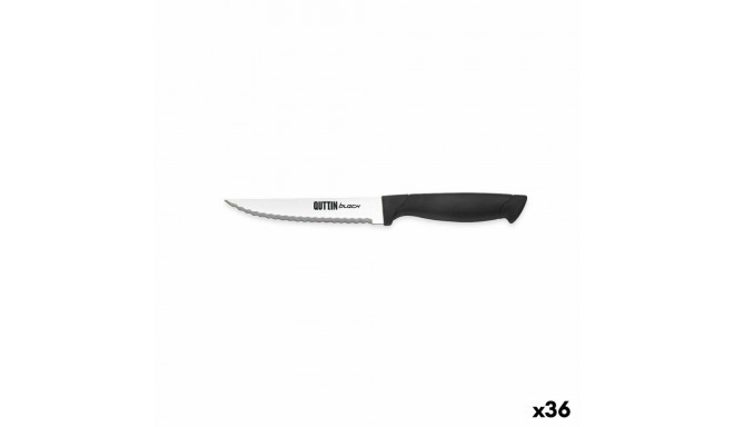 Зубчатый нож Quttin Black 11 cm (36 штук)