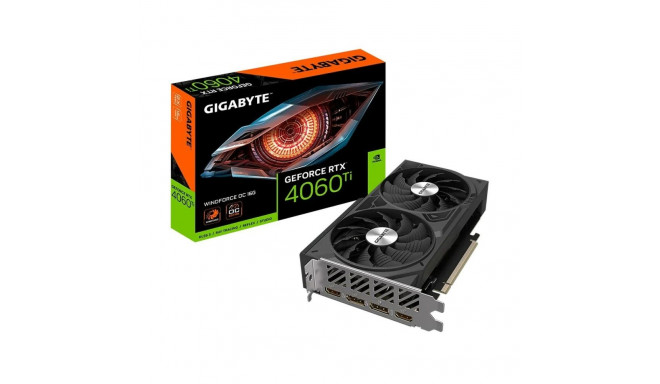 Graafikakaart Gigabyte GV-N406TWF2OC-16GD Geforce RTX 4060 Ti 16 GB GDDR6