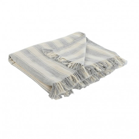 Bed Cover Home ESPRIT Beige Grey 150 x 250 cm