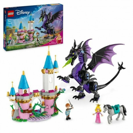 Konstruktsioon komplekt Lego Disney Princess 43240 Maleficent as a dragon Mitmevärviline 583 Tükid, 