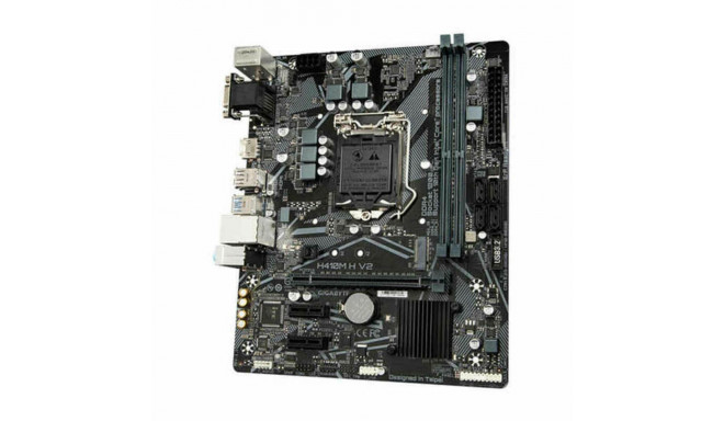 Emaplaat Gigabyte H410M H V2 mATX LGA1200     Intel H410 LGA 1200