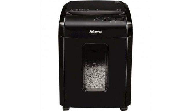 Micro-Cut Paper Shredder Fellowes Powershred 10M 2 x 12 mm Black