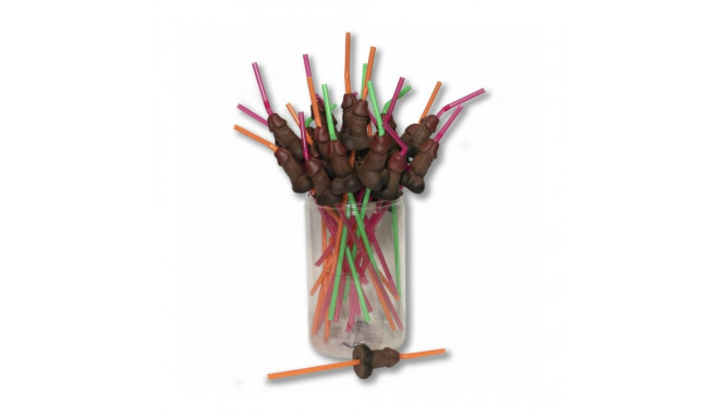 Reusable Straws Divertysex Penis 30 Units