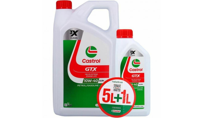 Car Motor Oil Castrol GTX 10W 40 6 L