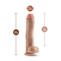 Realistlik dildo Blush Dr Skin PVC Ø 6,3 cm