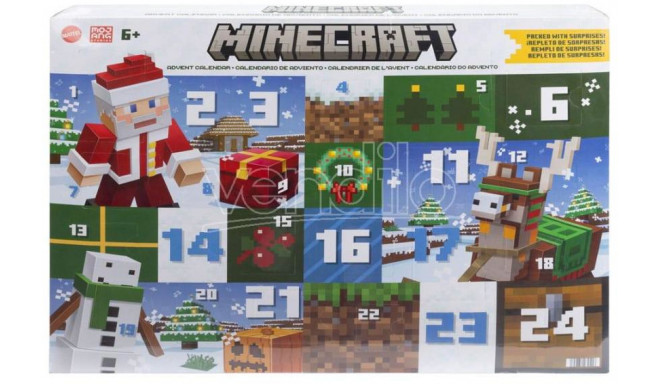 Minecraft advent calendar 2024