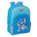 Kooliseljakott Lilo & Stitch Hawaii Sinine 26 x 34 x 11 cm