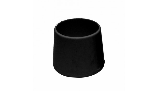 Ferrule/Terminal plug Micel CNT07 Black Natural rubber Circular Ø 28 x 34 mm (25 Units)