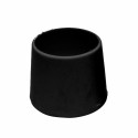 Ferrule/Terminal plug Micel CNT07 Black Natural rubber Circular Ø 18 x 24 mm (25 Units)