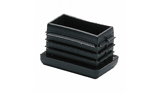 Ferrule/Terminal plug Micel CNT04 Black Polyethylene Rectangular 20 x 40 x 22 mm (25 Units)