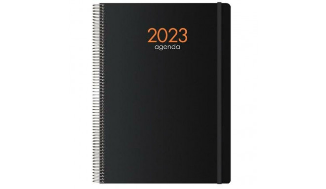 Diary DOHE SYNCRO Black A4 2023