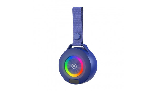 Portable Speaker Celly LIGHTBEATBL Blue 5 W