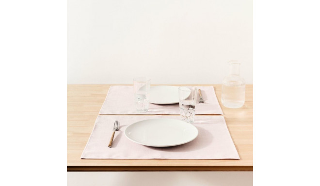 Place mat Belum Liso Pink 50 x 40 cm Smooth 2 Units