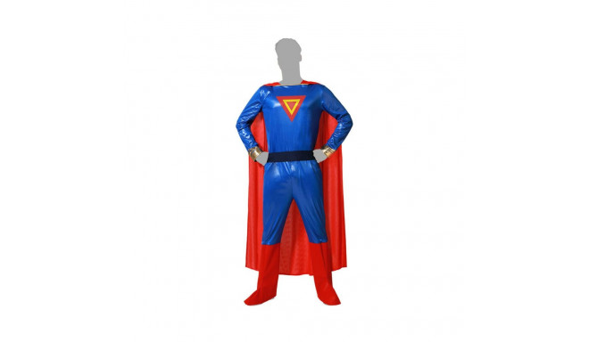 Costume for Adults Blue Comic Hero