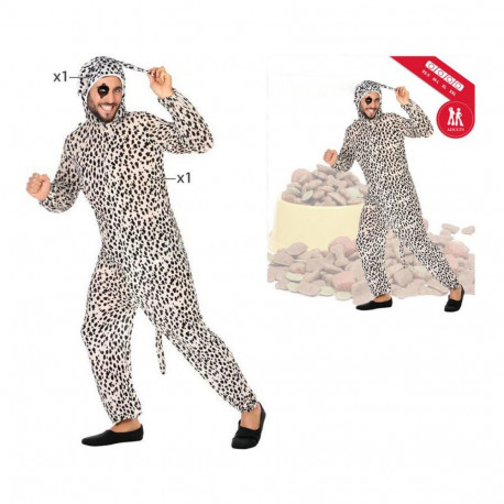 Costume for Adults 69985 Multicolour animals (1 Piece) (1 Unit) - XS/S