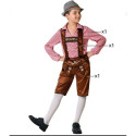 Children's costume Brown German - 5-6 Years