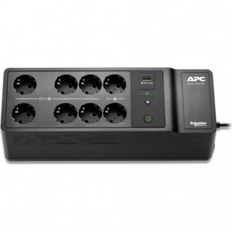 APC Back-UPS BE500G2-GR (seinakinnitus / pinnakinnitus) - 230 V AC - 300 W