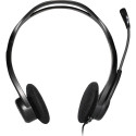 Logitech 960 Wired Headset, USB-A, Black (SPEC)